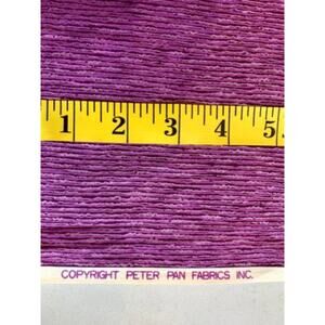 2 yds 100% Cotton Purple Stripe Quilting Craft Sewing Fabric Yardage Remnant